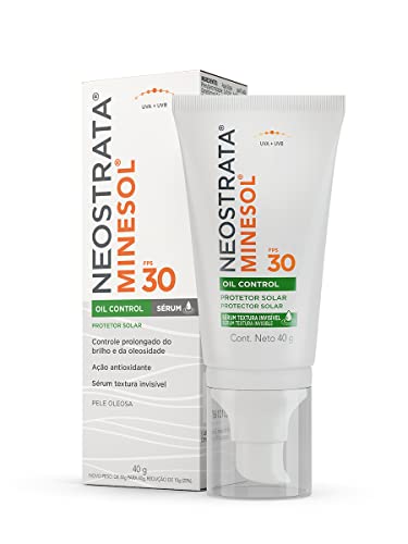 Neostrata Minesol Protetor Solar Facial Sérum Oil Control FPS 30, 40g