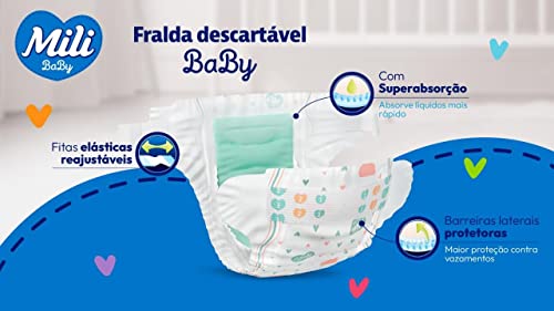 Mili Fralda Ultra Seca G 1X28 Unidades Jumbo