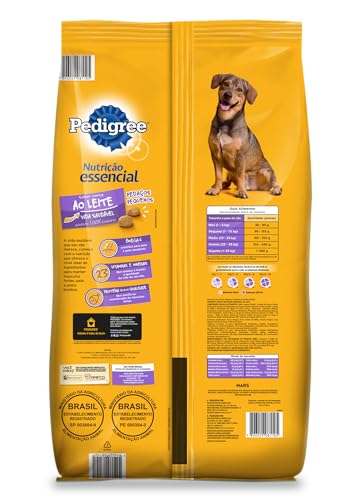 PEDIGREE Ração Pedigree Nutrição Essencial Carne Ao Leite Para Cães Adultos 10 1 Kg