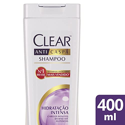 Clear AnticaspaHidratação Intensa Shampoo, 400 ml
