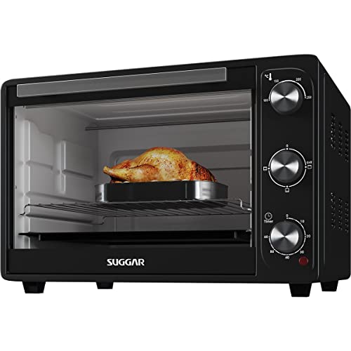 Forno Elétrico 50 Litros Preto 220V - SUGGAR - FE5012PT