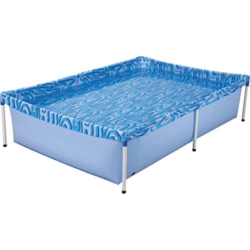Piscina 1000 L Retangular, Mor, Multicor