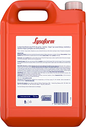 Lysoform - Desinfetante Bruto, 5 Litros