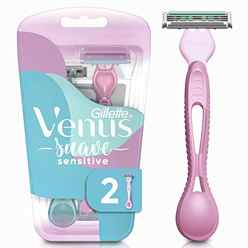 Gillette Aparelho De Depilar Venus Suave Sensitive 2 Unidades