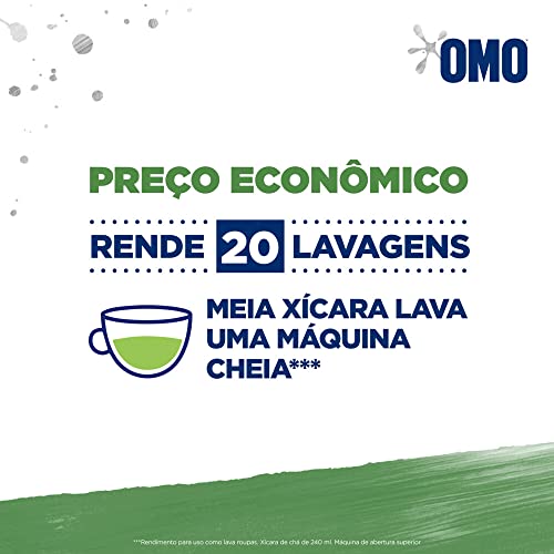 Omo Lavagem Perfeita - Sanitizante em Pó, 1.6kg