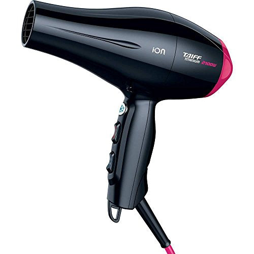 Taiff Secador Titanium, Preto/Rosa, 2100W - 110v