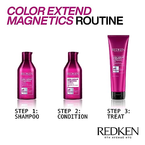 Redken Máscara de Tratamento Color Extend Magnetics | Para Cabelos Coloridos | Promove uma cor radiante, maior força e condicionamento | 250ml