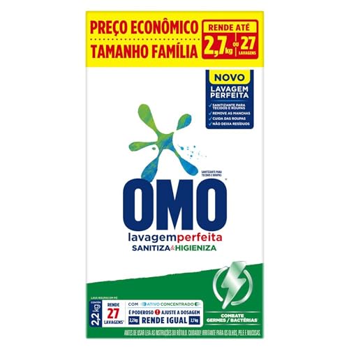 Omo Lavagem Perfeita Sanitiza & Higieniza 2.2Kg