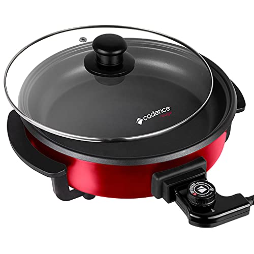 Panela Elétrica Multifuncional Vermelho, 110v, Cadence
