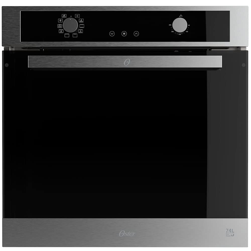 Forno de Embutir Oster Semi Digital, Elétrico, 74L, Black Inox, 220V, OFOR7491