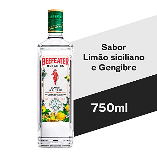 Beefeater Botanics Limão & Gengibre – 750 ml