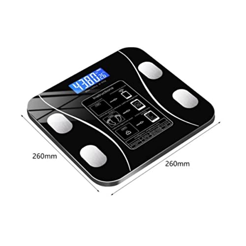Balança Digital Bioimpedância Com Bluetooth Aplicativo Peso Analisador Corporal Gordura 180kg