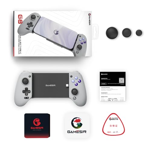 GameSir G8 Galileo Type-C Controlador móvel para Jogos para Android e iPhone 15-Serie (USB-C)