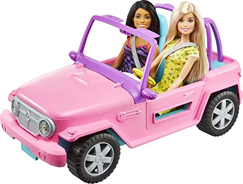 Barbie Veículo para Boneca Jeep com Boneca e amigo
