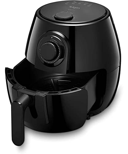 Fritadeira Elétrica Quick Fryer Elgin 4 Litros Preta com cesta removível 110V - Airfryer