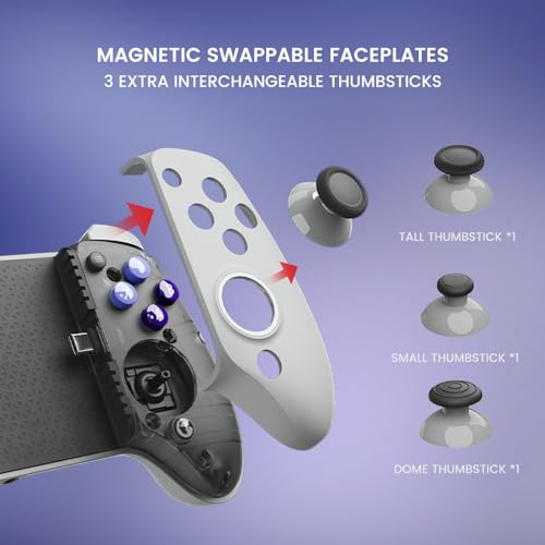 GameSir G8 Galileo Type-C Controlador móvel para Jogos para Android e iPhone 15-Serie (USB-C)