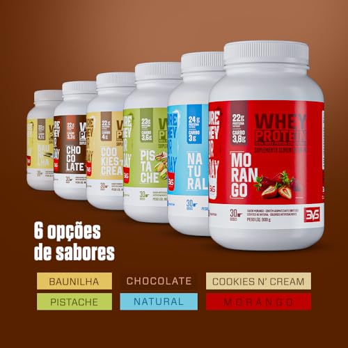 Whey Concentrado 100% Whey Protein 3VS Nutrition - 900g (Chocolate)