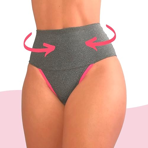 Kit 10 Calcinha Fitness Cós Alto Compressão Para Barriga Para Revenda (P)