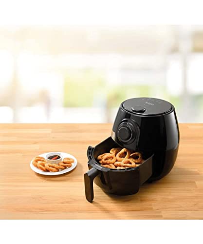 Fritadeira Elétrica Quick Fryer Elgin 4 Litros Preta com cesta removível 110V - Airfryer