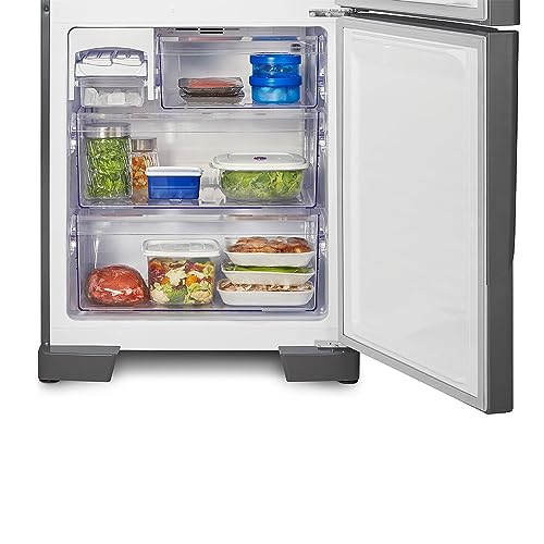 Geladeira Panasonic Frost Free 425L A+++ Titanio - NR-BB53PV3TA 127V