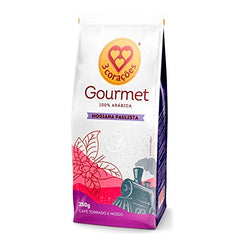 3 Corações Café Torrado E Moído Gourmet Mogiana Paulista Pacote 250G