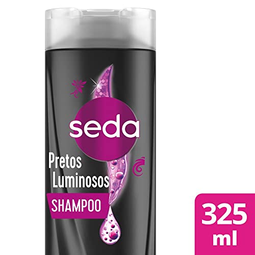 Seda Pretos Luminosos Shampoo Uso Diário, 325 ml