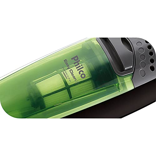 Aspirador de Pó, Easy Clean, 1000w, Preto/Verde, 110v, Philco