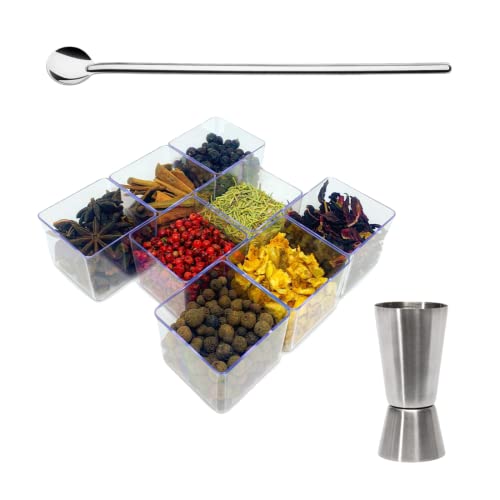 Kit Gin Tônica 8 Especiarias + Colher + Dosador
