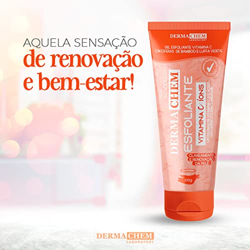 Gel Facial Esfoliante Vitamina C, 100 G, Dermachem