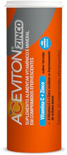 Aceviton Vitamina C e Zinco 30 Comprimidos Efervescentes
