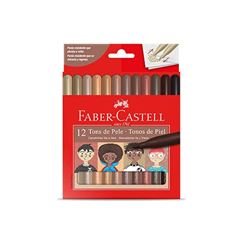 Faber-Castell CANETINHA VAI E VEM TONS DE PELE, Modelo: 15.0112VVCCZF