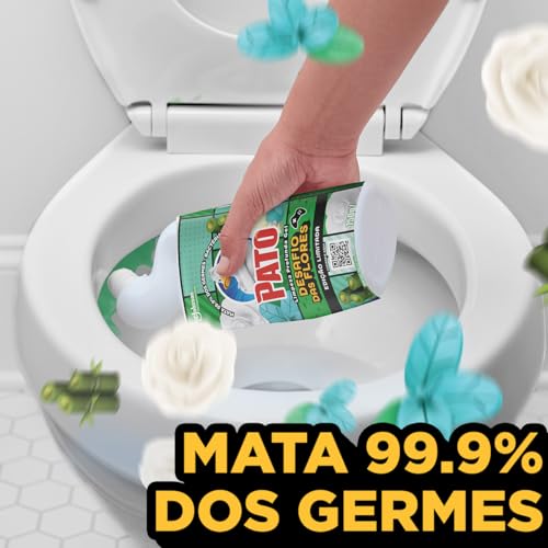 Pato Limpador Sanitário Limpeza Profunda Gel Edição Limitada Desafio das Flores 750ml
