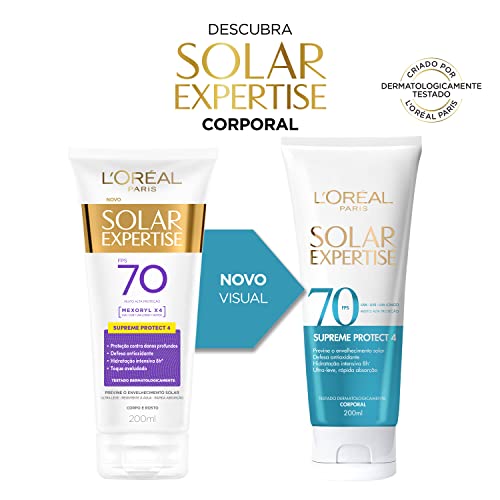 L'Oréal Paris Solar Expertise Supreme Protect 4 FPS70 - Protetor Solar Corporal 200ml