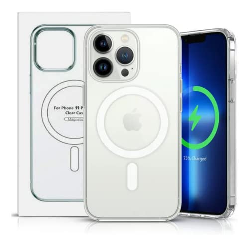 Capa Capinha Clear Case Magnetica Premium Compatível com Mag-Safe para Para iPhone 13 13 Pro 13 Pro Max (iPhone 13)