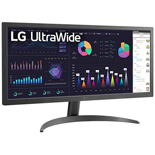 MONITOR LG ULTRAWIDE 26" IPS FULL HD 21:9 (2560 X 1080) HDR10 AMD FREESYNC 1MS (MBR) 75HZ – 26WQ500-B.AWZM - LG