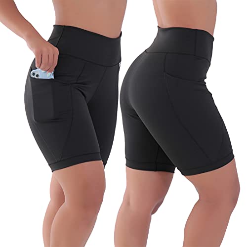 Kit com 02 Bermudas Fitness Bolso Play Click Mais Bonita (G, Preto/Cinza)