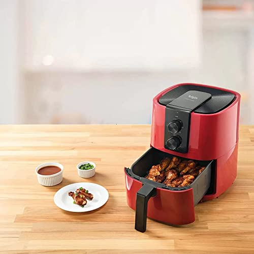 Fritadeira Elétrica Cuisine Fry Gourmet Elgin 5,5 Litros Vermelha com cesta removível 110V - Airfryer