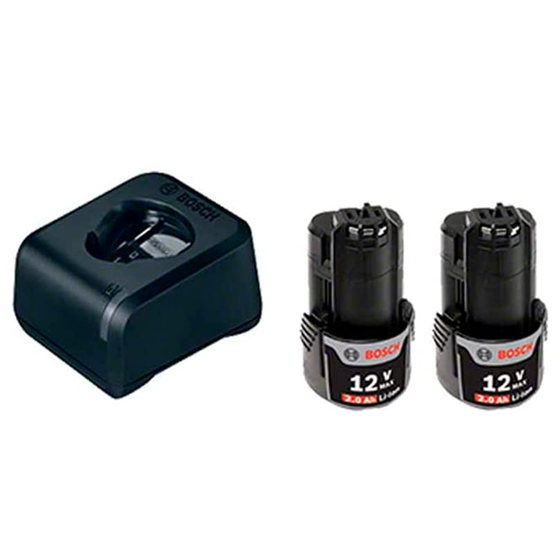 Bosch Parafusadeira Furadeira Gsb 12V-30 Brushless 12V Com 2 Baterias 1 Carregador E Maleta, Azul