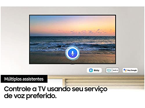 Smart TV LED 60" 4K UHD Samsung UN60AU7700 - Wifi, HDMI, USB