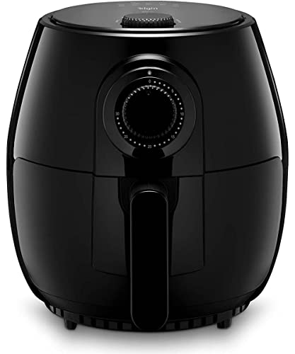 Fritadeira Elétrica Quick Fryer Elgin 4 Litros Preta com cesta removível 110V - Airfryer