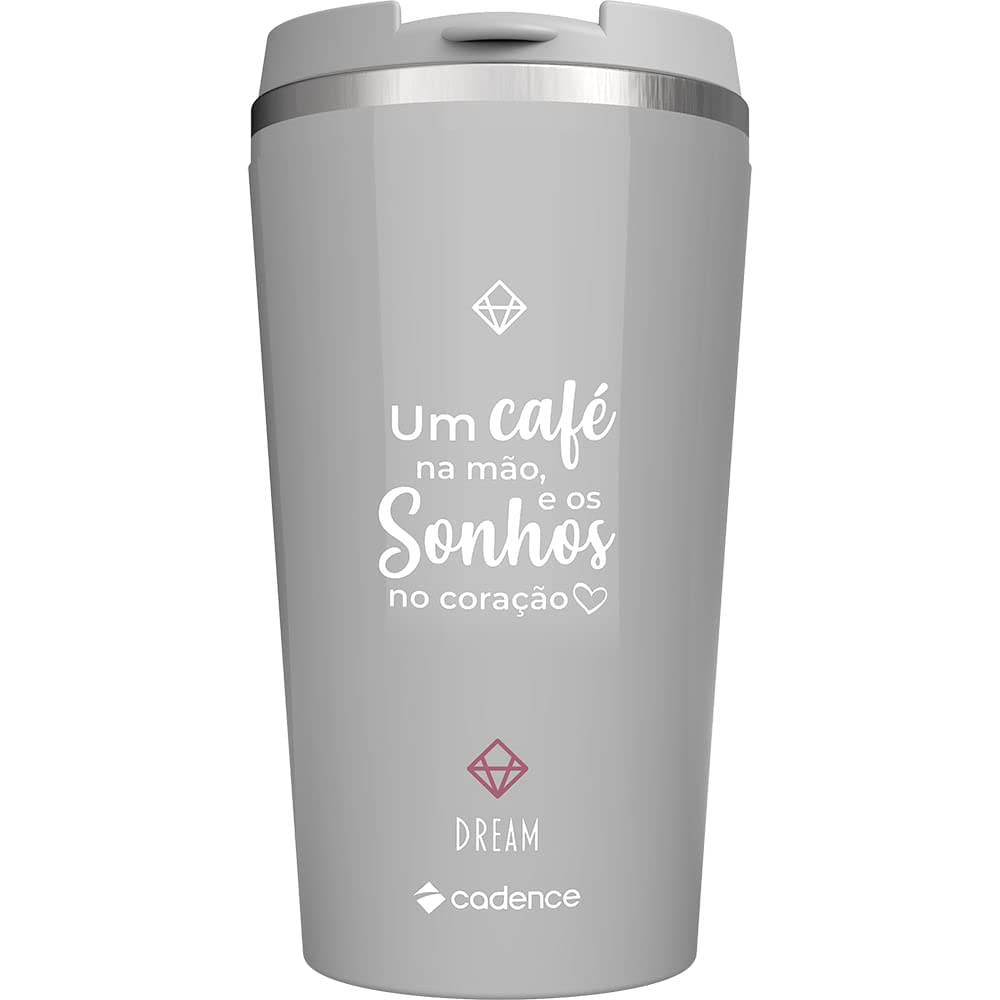 Cafeteira Elétrica Cadence Dream Rosé Gold com Copo Térmico - 127V