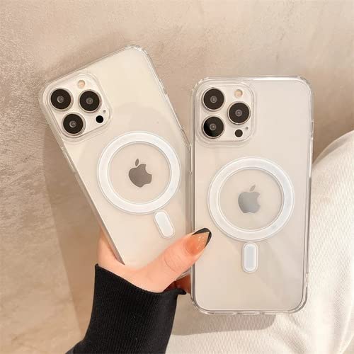 Capa Capinha Clear Case Magnetica Premium Compatível com Mag-Safe para Para iPhone 13 13 Pro 13 Pro Max (iPhone 13)