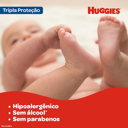 Huggies Lenço Umedecido Tripla Proteção Regular 88 unidades