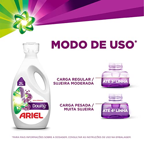 Ariel com toque de Downy - Sabão Líquido Concentrado, 2L