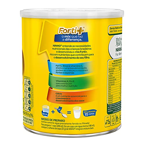 Ninho - Leite em Pó, Integral, 380g
