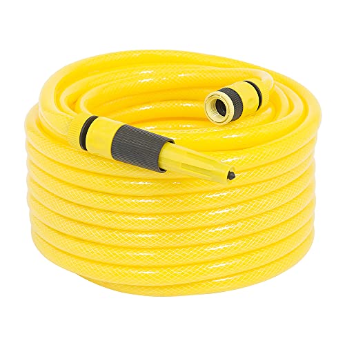 Mangueira de Jardim 30m c/ 02 Engates rápidos Acqua Stop - 01 Esguicho e 01 Conector