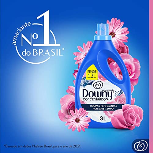 Downy Brisa de Verão - Amaciante Concentrado, 3L