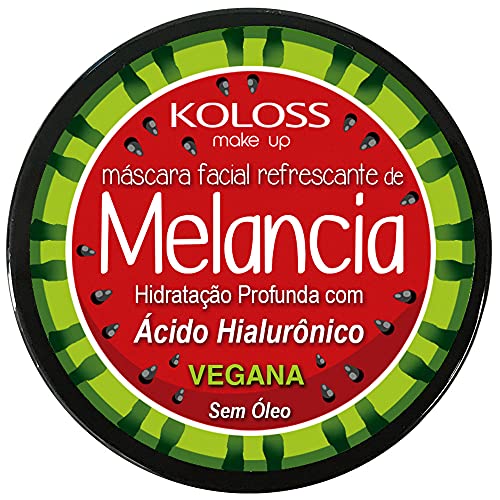 Koloss Mascara Facial Refrescante E Hidratante De Melancia Koloss Make Up -