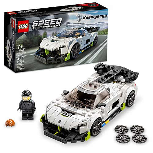 76900 LEGO® Speed Champions Koenigsegg Jesko; Kit de Construção (280 peças)