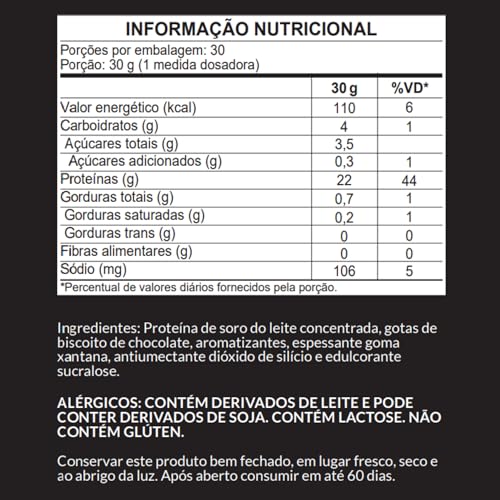 Whey Protein 900g Ellym Nutrition Premium 22g Proteína Dose Sabor Cookies And Cream 73% Proteína por Dose